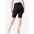 thumbnail image 3 of Roaman's Women's Plus Size Side-Pocket Bike Short, 3 of 6
