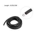 thumbnail image 2 of Uxcell Gas Fuel Line Hose Tube, 19mm(3/4") ID x 25mm(63/64") OD 8.2Ft/2.5M Petrol Water Hose Engine Pipe 3mm(1/8") ID x 6mm(15/64") OD, 2 of 5
