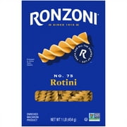 Ronzoni Rotini, 16 oz, Non-GMO Spiral Corkscrew Pasta, (Shelf Stable)