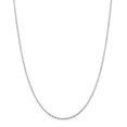 thumbnail image 1 of 925 Sterling Silver 1.4mm Beveled Oval Cable Chain 24 Inch, 1 of 5