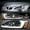 Black/Amber, variant on Nuvision for 04-08 Pontiac Grand Prix 3D LED DRL Headlights Black Housing Clear Corner