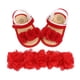 thumbnail image 1 of Sandalias de verano para niñas pequeñas con suela suave de flores, zapatos de vestir para cuna para recién nacidos y bebés, 1 of 4