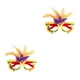 thumbnail image 1 of Gafas decorativas Monstrate DIY carnaval ABS amarillo morado 2Conjunto, 1 of 6