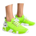 thumbnail image 3 of Women's Walking Shoes Slip On Non Slip Running Tennis Breathable Lightweight Comfortable Athletic Gym Workout Sneakers, 3 of 9