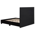 thumbnail image 5 of Hailey Upholstered Tufted Platform Eastern King Bed Black, 5 of 11