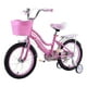 thumbnail image 2 of Bicicleta Entrenadora Para Niños Aeiou Qk-20 Canastilla R12 Rosa, 2 of 3