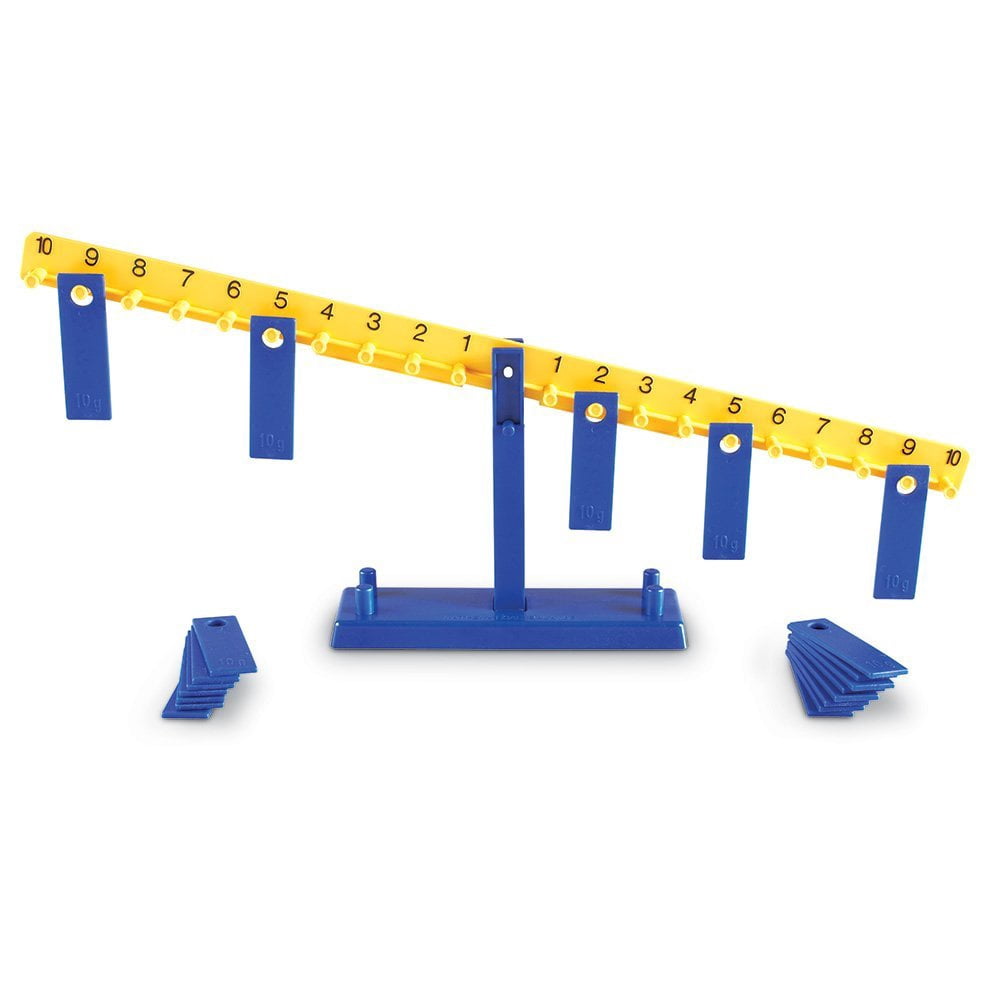 Learning Resources Math Balance, Math Manipulatives, Classroom Accessories, Ages 5 6 7+