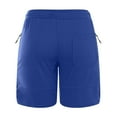 thumbnail image 3 of Abcnature Men's Athletic Shorts, Sports Gym Running Short Pants, Men Solid Breathable Fitness Sports Quick Dry Running Training Shorts, Cargo Casual Hiking Shorts Dark Blue L, 3 of 3