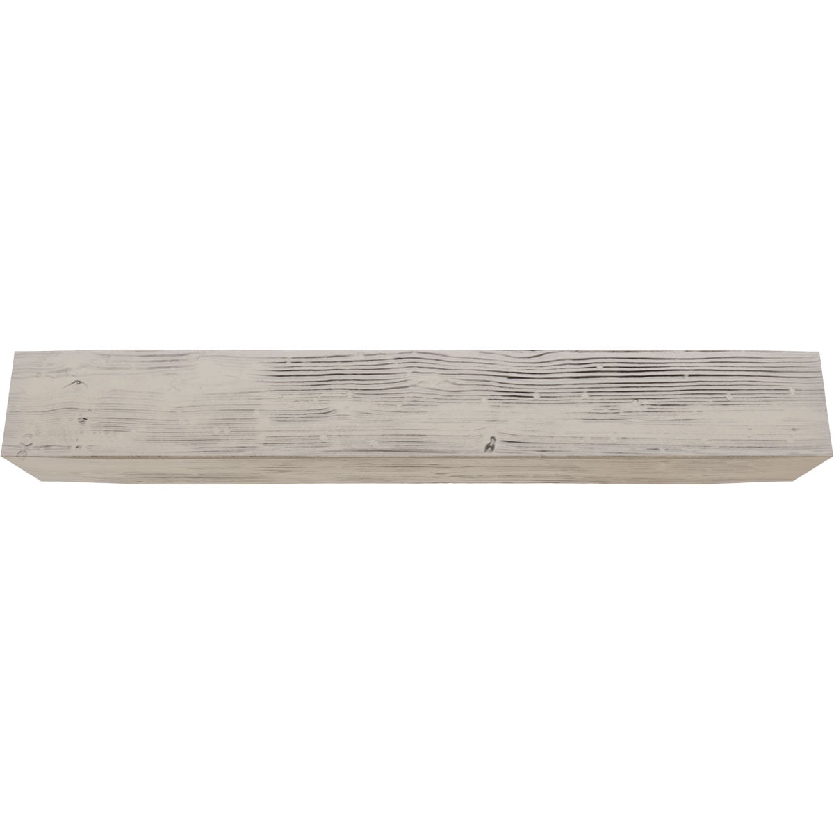 Ekena Millwork 12"W x 6"H x 18'L 3-Sided (U-beam) Sandblasted Endurathane Faux Wood Ceiling Beam, Burnished Pine