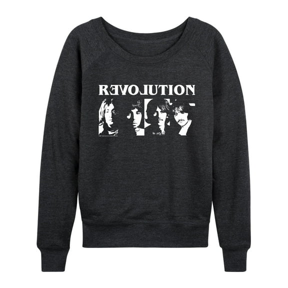 The Beatles - Revolution - Women's French Terry Long Sleeve Shirt