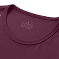 thumbnail image 6 of Men's Solid Color Sleeveless Round Neck Casual Sports Top Muscle Tank Tee Elastic Breathable Fitness Workout Gym Training Streetwear | AESTIVO,Wine 2XL, 6 of 9