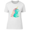 thumbnail image 1 of Beautiful Funny Unicorn Pony T-Shirt Women -Image by Shutterstock, Female Small, 1 of 2