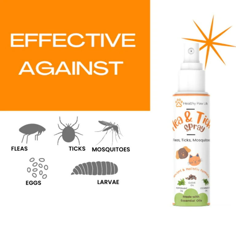 Flea and tick top spray at walmart