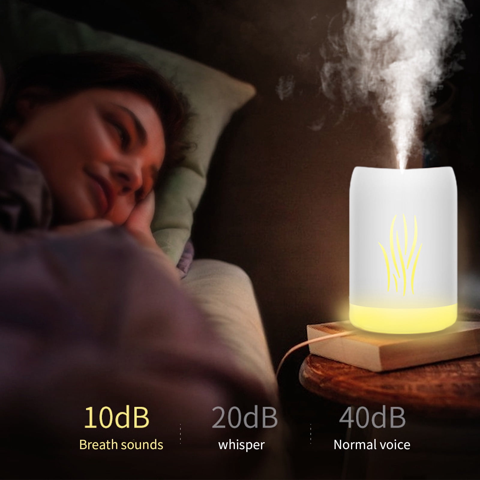 Humidifiers For Bedroom Cool Mist Humidifiers For Home Humidifier Humidifiers For Bedroom Easy To Clean 28dB Quiet Cool Mist Humidifier For Home Nursery