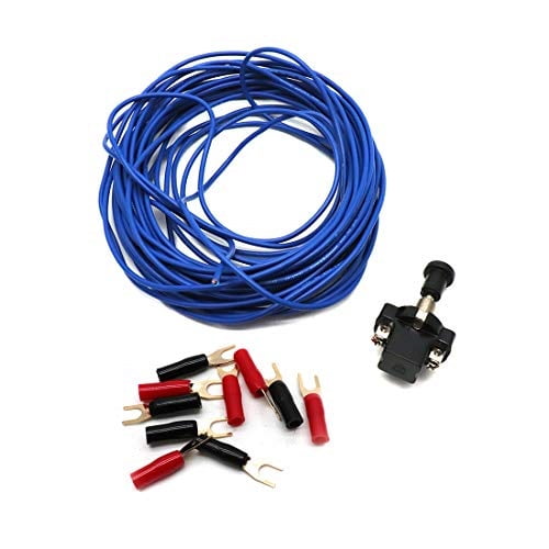 sydien 18 gauge 10m/33 ft car audio home remote wire with connection
