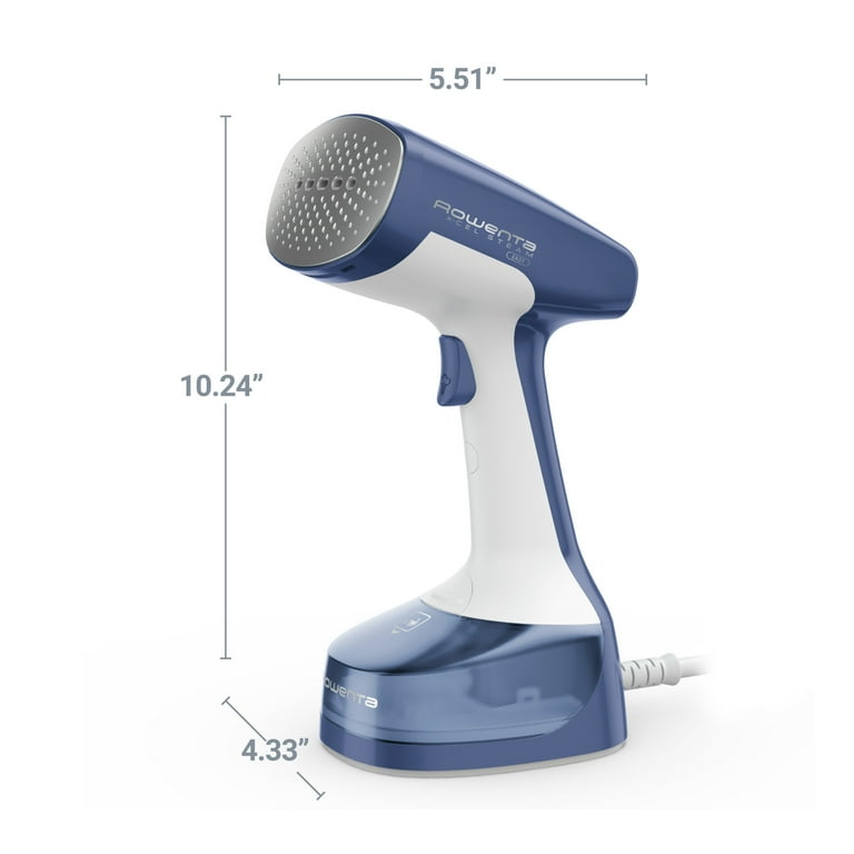 Rowenta X-cel Handheld Garment Steamer, Wrinkle Remover, Blue