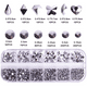 thumbnail image 2 of Estrela Nail Art Rhinestones Uñas Piedras Preciosas, para DIY Craft Maquillaje Vestir Manicura Decoración, 2 of 5