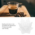 thumbnail image 4 of Coffee Dripper, Foldable Portable Coffee Strainer Snow Shape Dripper, 4 of 8