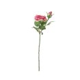 thumbnail image 3 of Flores artificiales Injueey 6 piezas tela decorativa Rosa rojo, 3 of 6