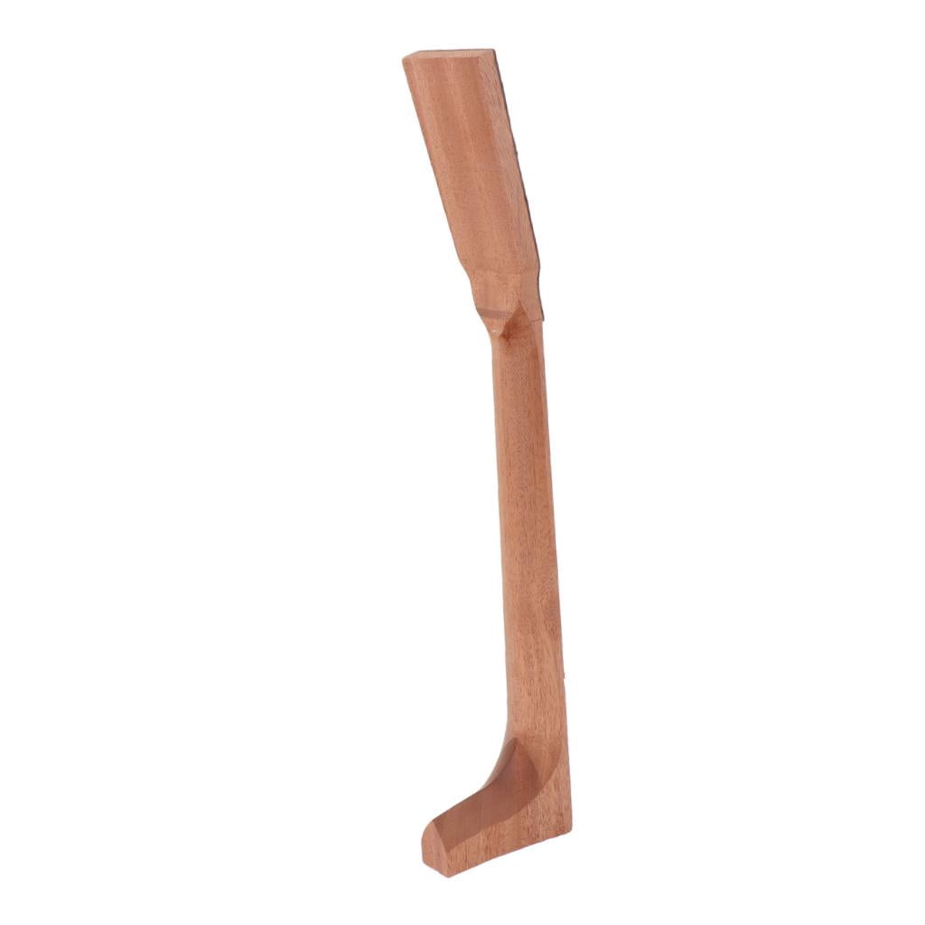 LeeQinersw Unfinished Acoustic Guitar Neck Neck+Rosewood 20 Frets Fretboard