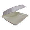 thumbnail image 3 of Galligreen Compostable Square Hinged-Lid Container, 9 in, 3 of 4