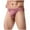 Red, variant on Posijego Bikini Briefs for Men Low Rise Underwear Lightweight Comfortable Breathable Soft Underpants for Men