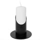 thumbnail image 2 of 2 Piezas de Candelabros de Metal Inclinados para Comunión, Centros de Mesa, Velas para Bautizos, Base de Soporte H3CF, 2 of 5