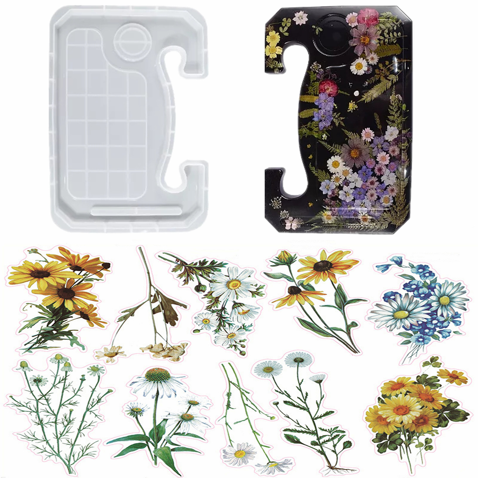 Silicone Steering Wheel Tray Mold Easy Release Diy Casting Craft With