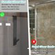 thumbnail image 3 of Injueey Paquete de 2 colgadores para puerta de ducha de acero inoxidable, portátil, antiarañazos, anticorrosivo, soporte para albornoz de hotel, Accesorios de baño Negro 17.8 cm Injueey HA065237-01, 3 of 6