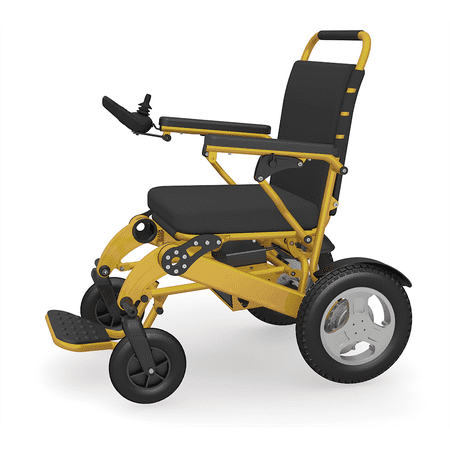 Premium Grade Smart Electric Wheelchair with SOS Function Foldable Power Wheelchair Heavy Duty Strong Mobility Scooter Wheel chair