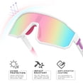thumbnail image 3 of Gafas de Sol Polarizadas UV400 para Jóvenes en Deportes de Béisbol con Montura TR90, 3 of 7