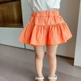 thumbnail image 6 of Khunlpohl Little Girls Cotton Skirts Causal Tennis Short Skater Elastic Waist Uniform Short Skirt Outfits, 6 of 7