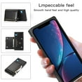 thumbnail image 5 of Dteck Crossbag Case For iPhone XR, Premium PU Leather Wallet Case Credit Card Holder Stand Cover, Black, 5 of 9