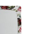 thumbnail image 2 of Ambesonne Country Fitted Sheet, Watercolor Pink Roses, Full Size, Dark Coral Maroon, 2 of 2
