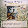 thumbnail image 5 of Dinosaurs Spooky Halloween Garden Flag 11.25 in x 15.5 in, 5 of 8