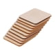 thumbnail image 4 of Piezas de Madera Natural,Placa cuadrada de madera placa de madera sin terminar,Embellecimiento de madera artesanal,Piezas de madera sin terminar Letrero de madera en blanco,Placa de madera en, 4 of 9