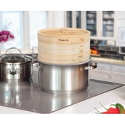 Helen's Asian Kitchen Steaming Ring, 11-Inch, Fits 8-Inch To 11-Inch Steamers, Pot Adapter For Steamed Dumplings, Bao, Vegetables, And Steam Cooking Tasks