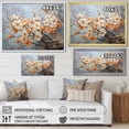 thumbnail image 4 of Designart "Glam Radiant flowers Fashion II" Floral Canvas Art Print, 4 of 5