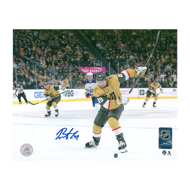 Ivan Barbashev Photo 8x10 Signée Vegas Golden Knight Slapshot