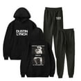 thumbnail image 2 of Dustin Lynch Where dld All The Cowboys Go Men/Women Fall Suit Hoodies Sportswear Hooded Ankle Banded Pant Two Piece Set, 2 of 3