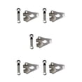 thumbnail image 1 of Toystoory 10 piezas de ganchos de metal para pantalones, sujetadores de galvanoplastia antioxidantes extraíbles portátiles reutilizables, vestidos, Type2 NO2 Toystoory CBP131594, 1 of 4