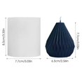 thumbnail image 2 of Silicone Candle Moulds 3D Geometric Candle Mold Cylinder Shape Modern Candle Molds for Candle Making Handcraft Ornaments, 2 of 5