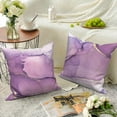 thumbnail image 6 of Dashan Purple Gold Marble Throw Pillow Covers 20x20 Set of 4,Modern Abstract Marble Decorative Pillow Cases for Bedroom Sofa Couch, 6 of 6
