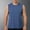 Blue, variant on Men's Workout Sleeveless Shirts UPF 50+ Summer Beach Swim Shirt Quick Dry Cooling Gym Muscle Fitness Running Tank Tops Big and Tall Size M-5XL White