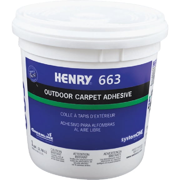 Henry HY6631G 1 Gallon Outdoor Carpet Adhesive