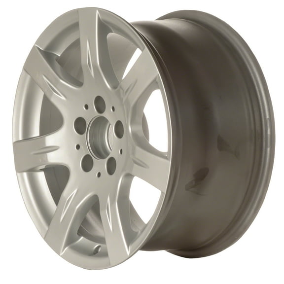 Remanufactured Painted Silver Aluminum Wheel 16 x 8 2114017502 fits 2008 Mercedes-Benz E320