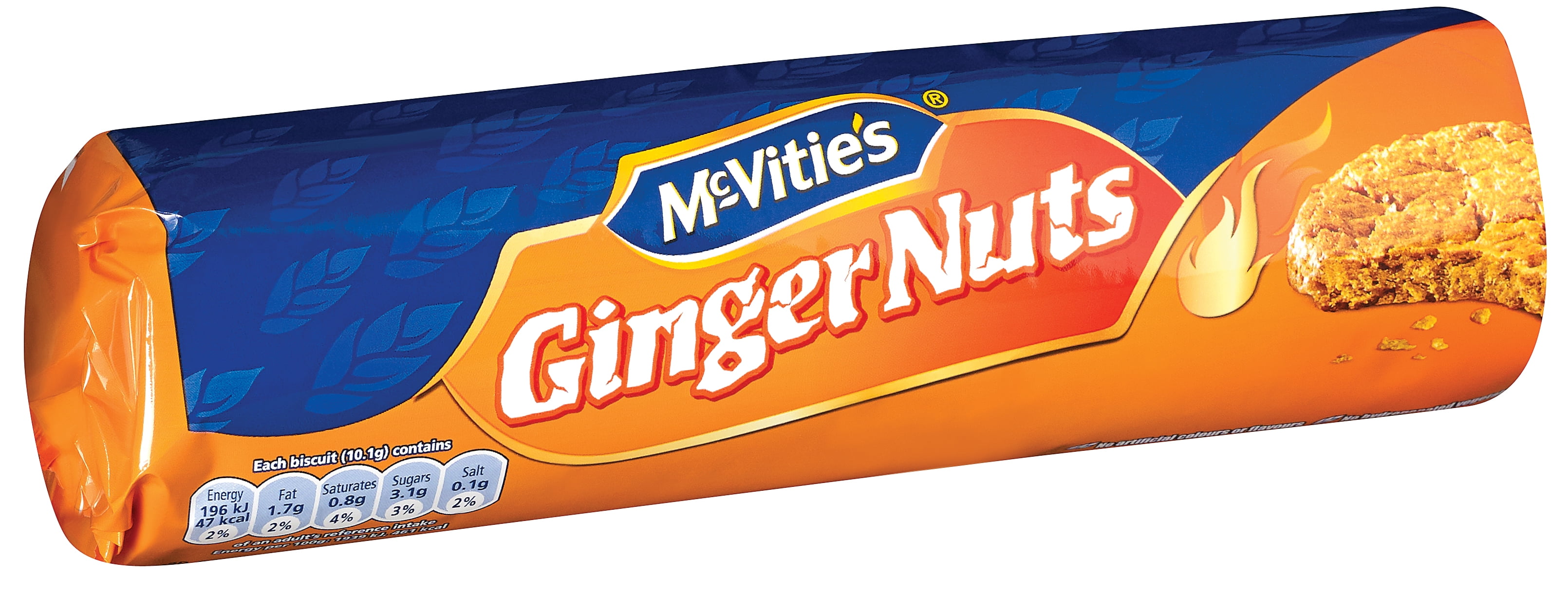 Mcvitie's Ginger Nuts, Rollwrap, 8.8oz (250g)