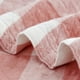 thumbnail image 5 of Juego de fundas de almohada de algodón a cuadros | Tamaño estándar: 50 x 76 cm | Estampado de cuadros en azul, rosa y gris | Tejido suave y transpirable para cama y habitación de invitados, 5 of 6