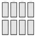 thumbnail image 1 of Paquete de 8 filtros lavables True HEPA para aspiradora Roborock Q5/Q7, 1 of 6