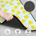 thumbnail image 3 of Balery cute rubber duck Juego de 4 Alfombrillas para Auto, Revestimientos de Caucho Resistente, Diseño Antideslizante, 3 of 7
